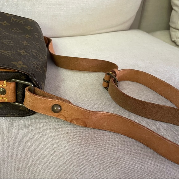 Authentic Louis Vuitton Monogram Cartouchiere MM Bag 852 - Picture 11 of 16